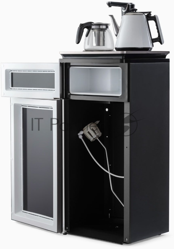 Кулер AEL Teabar LK-AEL-51a напольный электронный черный/серебристый