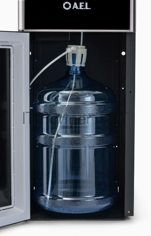 Кулер AEL Teabar LK-AEL-51a напольный электронный черный/серебристый