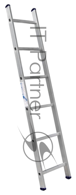 Лестница Alumet H1 5106 алюминий 6ступ. H2.59м макс.нагр.:150кг