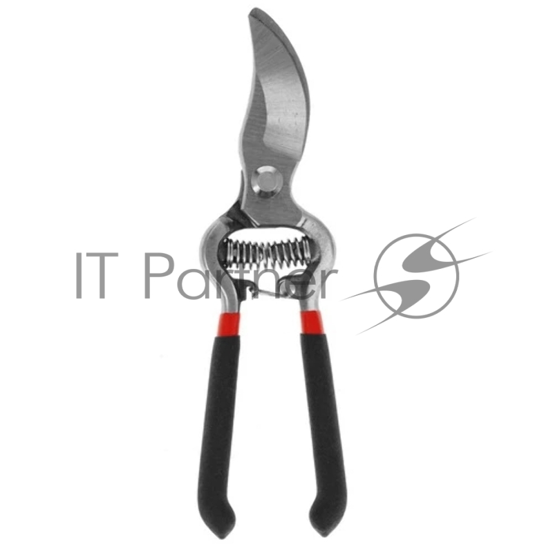 Секатор КУРС 76266 садовый режущие кромки внахлест цельнометаллический пвх покрытие ручек 200мм