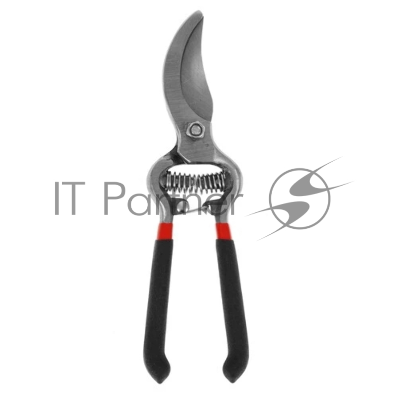 Секатор КУРС 76266 садовый режущие кромки внахлест цельнометаллический пвх покрытие ручек 200мм