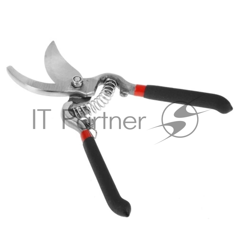 Секатор КУРС 76266 садовый режущие кромки внахлест цельнометаллический пвх покрытие ручек 200мм