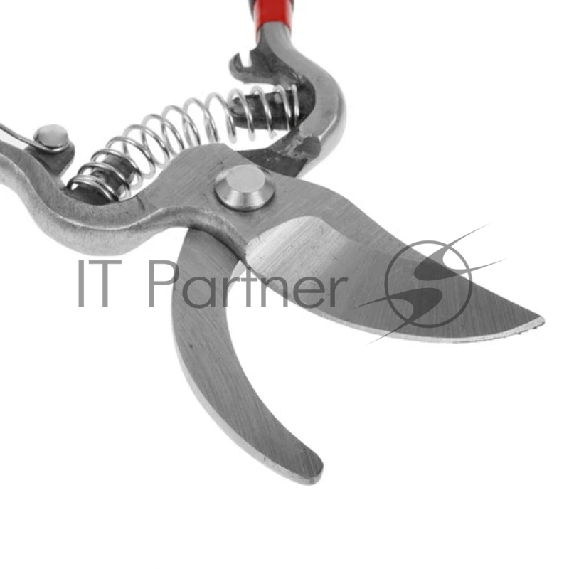 Секатор КУРС 76266 садовый режущие кромки внахлест цельнометаллический пвх покрытие ручек 200мм