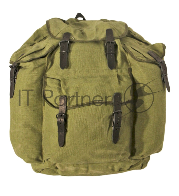 Рюкзак СССР, брезент, кожа 45л.