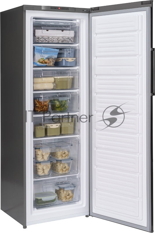 Морозильная камера Weissgauff WF 300 XE нержавеющая сталь