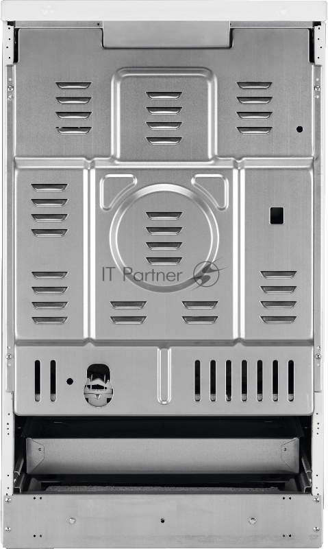 Электрическая плита со стеклокерамикой ELECTROLUX RKR540200X, 50см шириной, нержавеющая сталь c Anti Finger Print, мультифункциональная электрическая духовка, электрический гриль, электронное управление с отключением духовки, 6 режимов, полезный объё