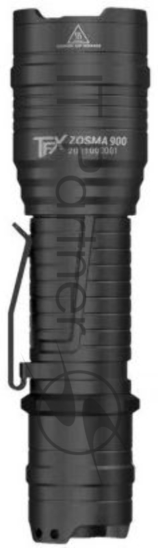 Фонарь ручной Led Lenser TFX Zosma 900 черный лам.:светодиод. AAx1 (502554)