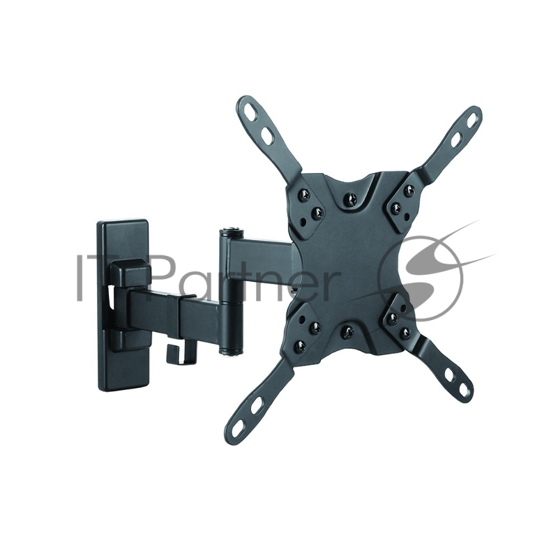 Кронштейн Ultramounts UM866B {Для использования с телевизорами диагональю 13-42, весом до 20кг. Возможен наклон до 12 градусов и подъем до 5 градусов Поворот влево и вправо на 45 градусов .