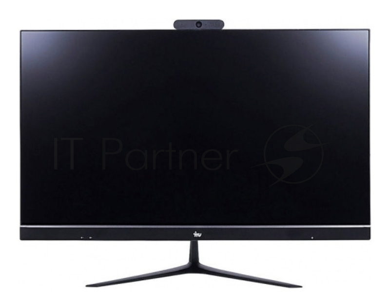 Моноблок IRU Office P2312 23.8 Full HD PG G6500 (4.1) 8Gb SSD240Gb UHDG 630 Free DOS GbitEth WiFi BT 120W клавиатура мышь Cam черный 1920x1080 (RUS)