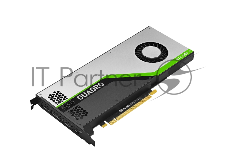 Видеокарта VGA PNY NVIDIA Quadro RTX 4000, 8 GB GDDR6,DisplayPort 1.4 (3) + VirtualLink, PCI Express 3.0 x16