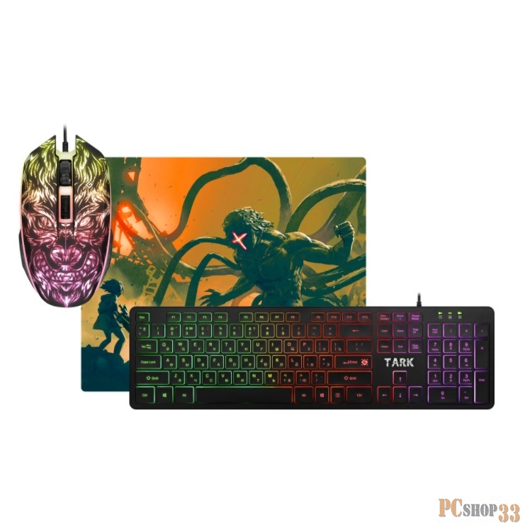 Клавиатура + мышка DEFENDER TARK C-779 RU BLACK 52779