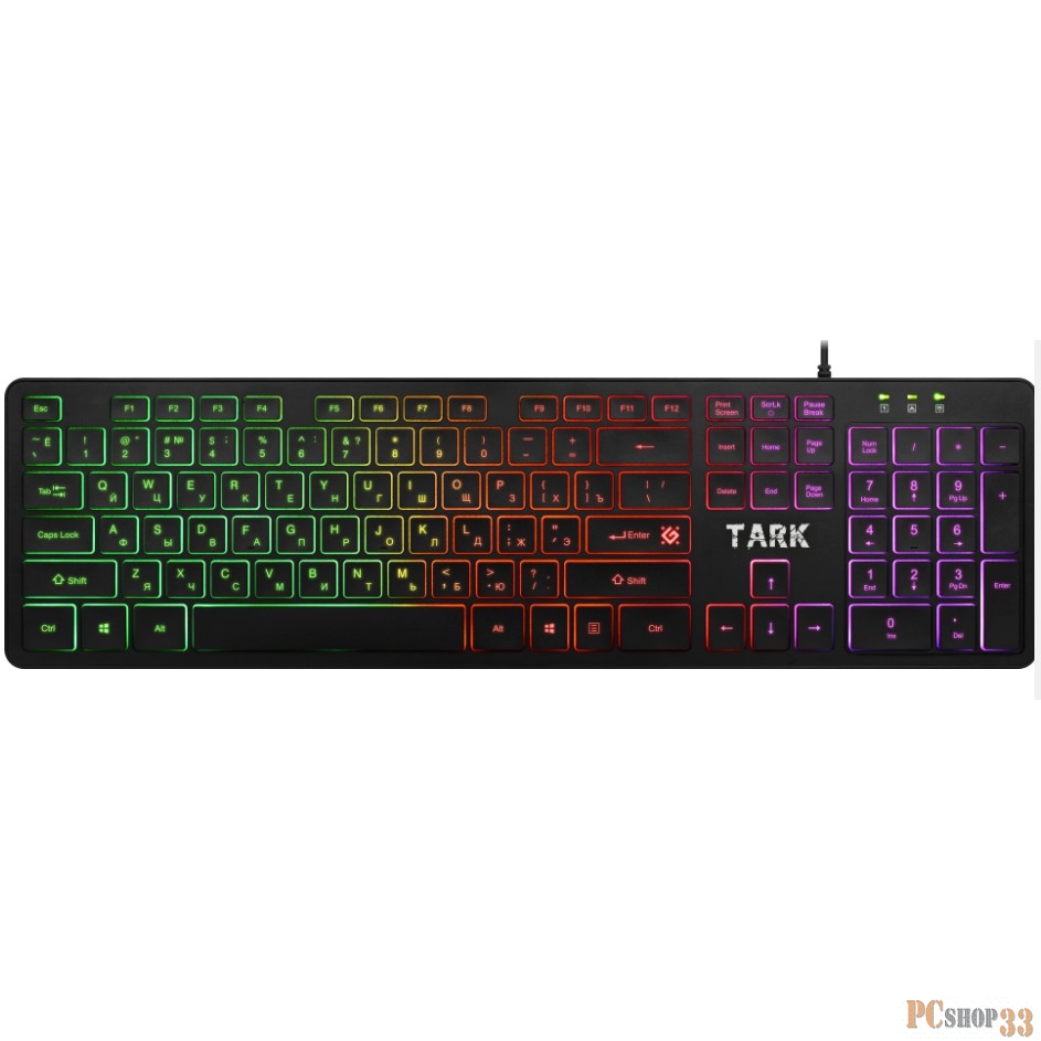 Клавиатура + мышка DEFENDER TARK C-779 RU BLACK 52779