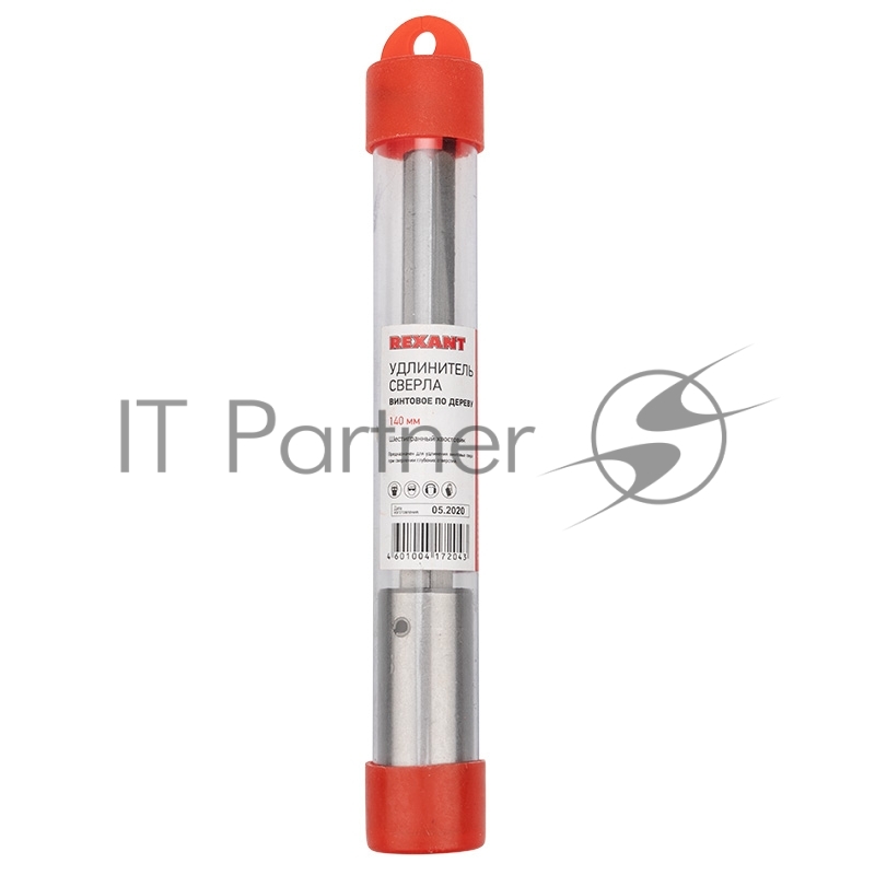 Удлинитель сверла винтового по дереву REXANT 140 мм (шестигранный хвостовик)
