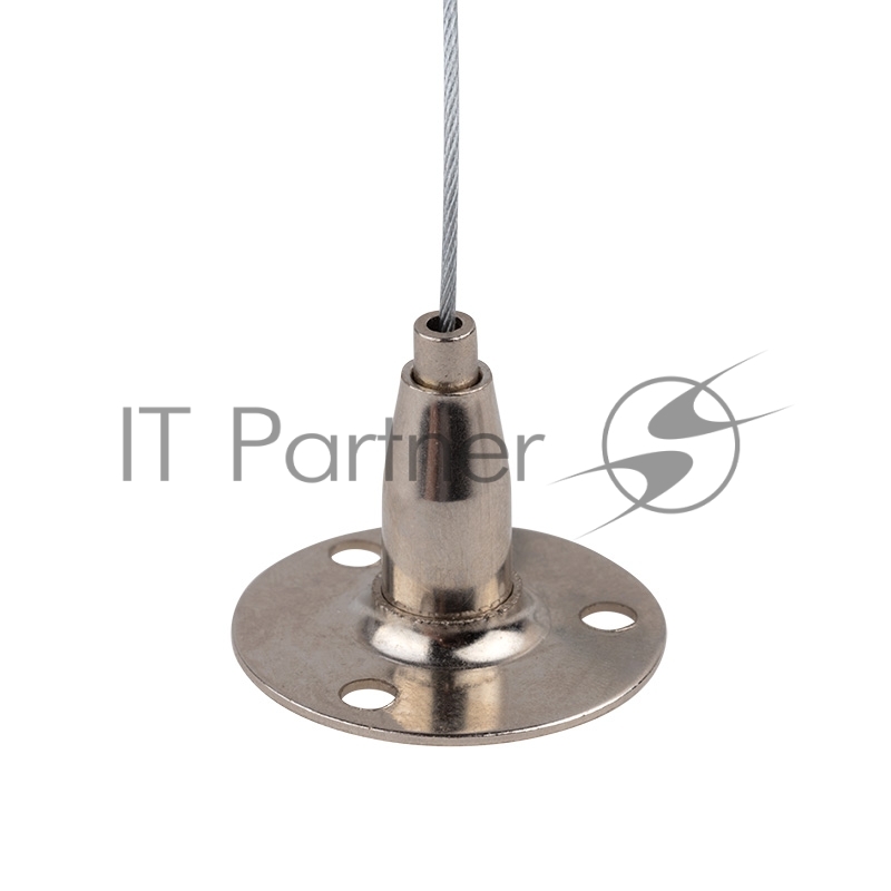 Комплект тросовых подвесов для светильников и шинопровода REXANT с регулировкой высоты, 2 м (2 шт.)