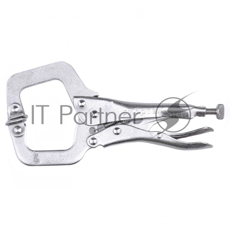 Зажим СИБРТЕХ 18425 ручной увеличенный захват подвижные губки 170мм