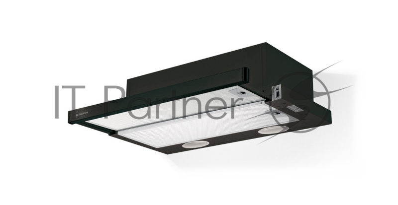 Встраиваемая вытяжка Faber BETTER, Встраиваемые в шкаф, FLEXA BK A60, м/кассета, LED, черный