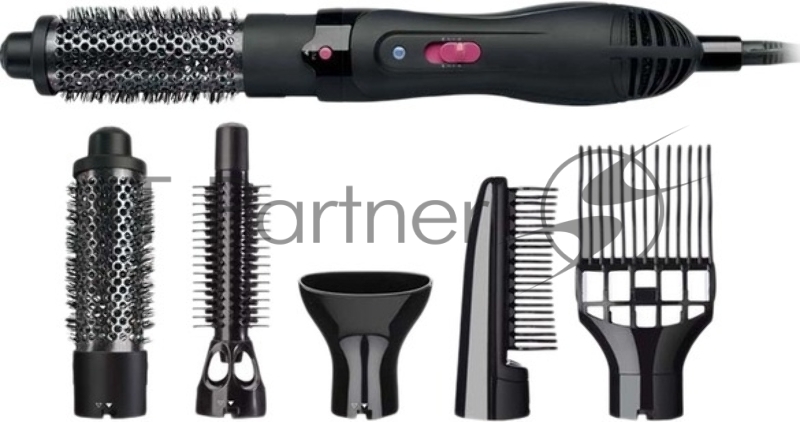 Фен-щетка Rowenta CF8252F0 1200Вт черный