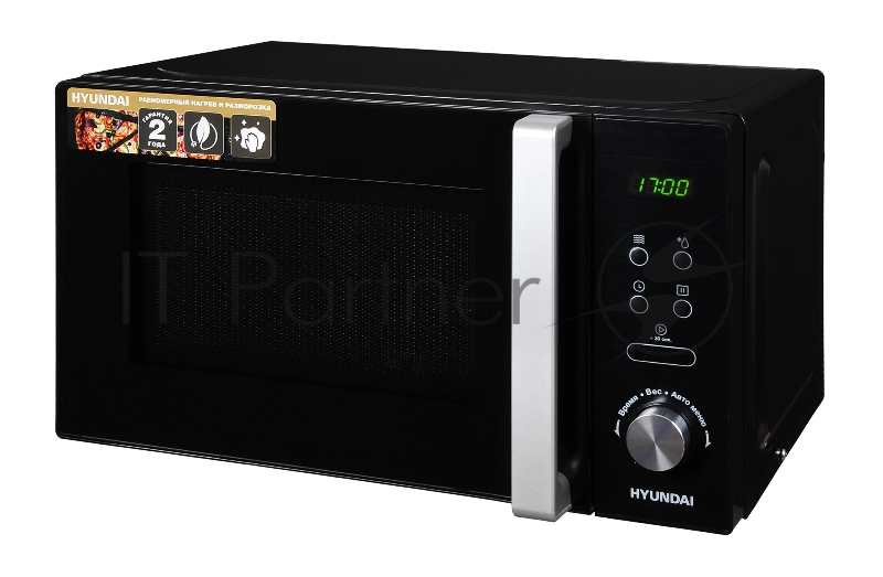Микроволновая Печь Hyundai HYM-D3001 20л. 700Вт черный/хром