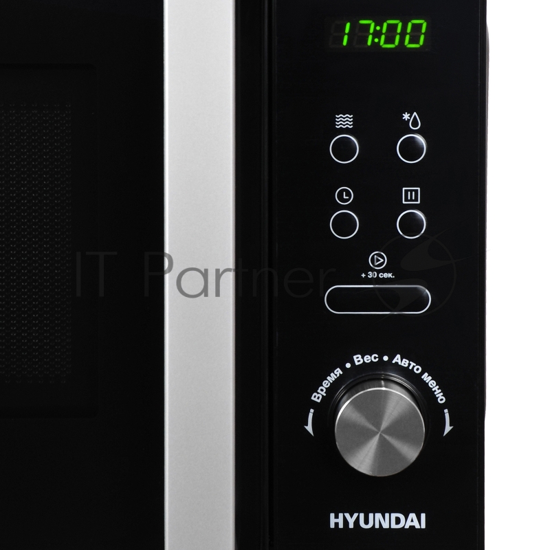 Микроволновая Печь Hyundai HYM-D3001 20л. 700Вт черный/хром