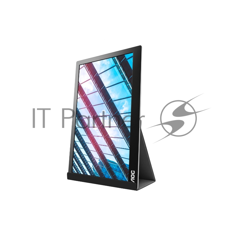 Монитор AOC 15.6 Style I1601P черный IPS LED 16:9 матовая 700:1 220cd 160гр/160гр 1920x1080 FHD USB 0.824кг