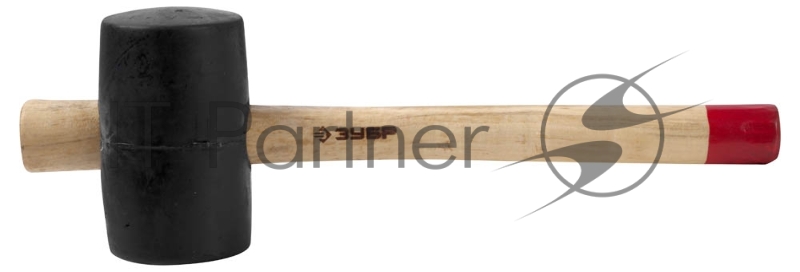 Киянка Зубр МАСТЕР резиновая с деревянной ручкой, 0,34кг, 55мм 2050-55_z01