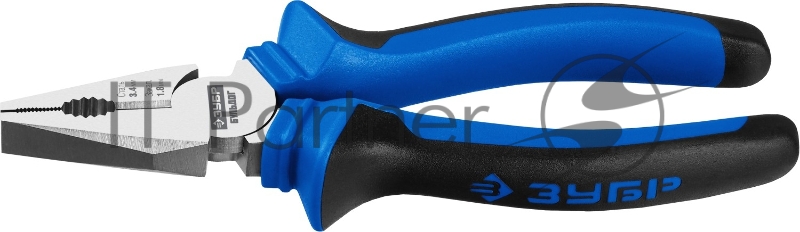Плоскогубцы комбинированные Зубр БУЛЬДОГ 160мм, Профессионал 2201-1-16_z02