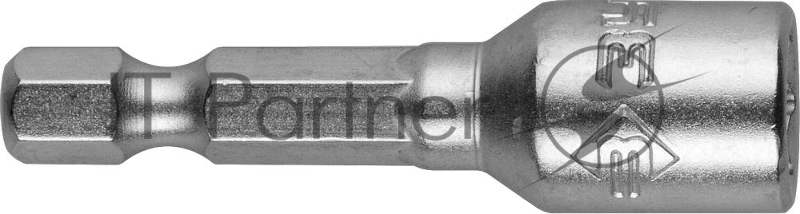 Головка ЗУБР МАСТЕР 26392-07-02 магнитная Cr-V E 1/4 7х45мм 2шт