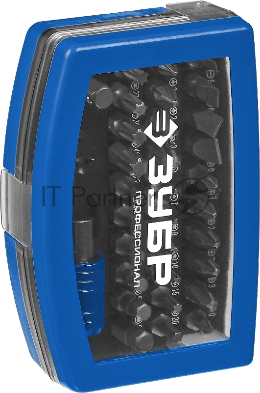 Набор : Биты Зубр ПРО-32, CR-Mo, в боксе 26394-H32