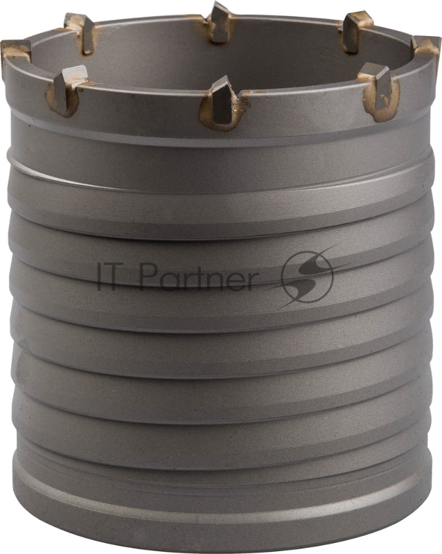 Коронка Зубр ЭКСПЕРТ буровая, конусная посадка, без оснастки, D-83мм, L-100мм 29300-83