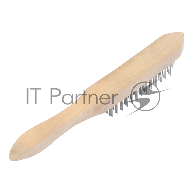 Кордщетка ручная SPARTA 748245 5-рядная металлическая с деревянной ручкой