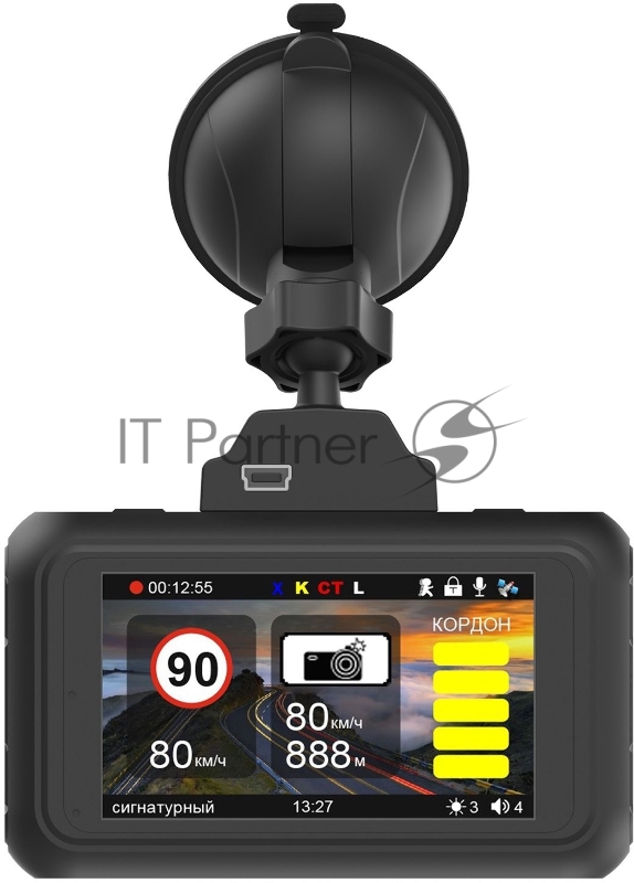 Видеорегистратор с радар-детектором Prology iOne-3500 GPS ГЛОНАСС