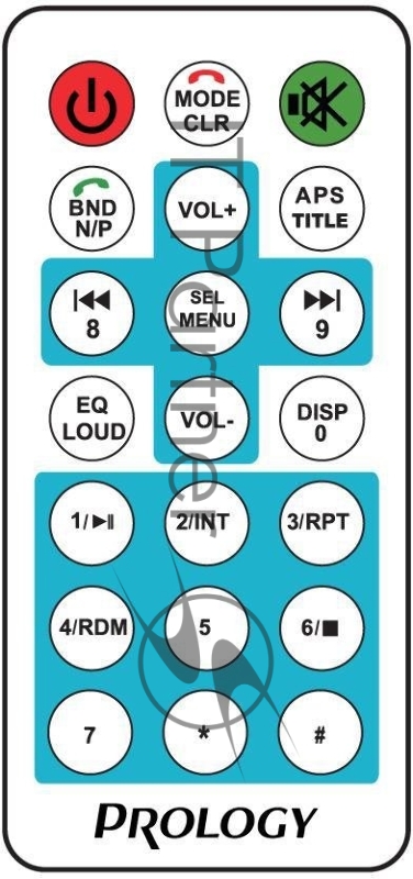 Автомагнитола Prology CMX-165 1DIN 4x55Вт