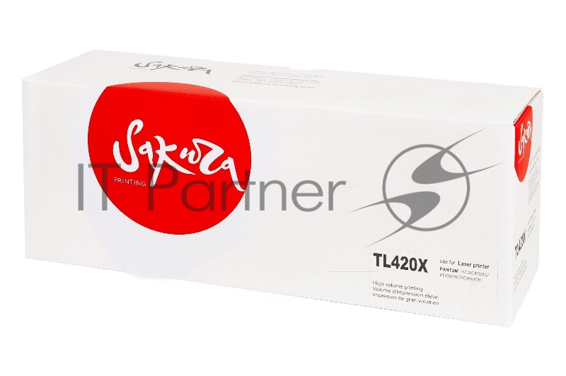 Картридж SAKURA TL420X для Pantum P3300, P3010, M6700/ M6800, M7100, M7200, M7300, черный, 6 000 к.