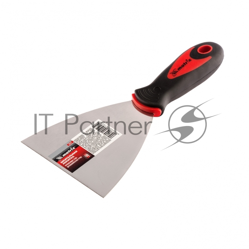 Шпательная лопатка MATRIX из нержавеющей стали, 100 мм, 2-комп. ручка// 85510