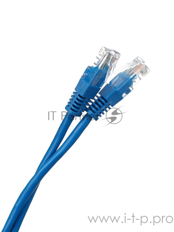 Патчкорд литой Aopen/Qust UTP кат.5е 5м синий (ANP511_5M_B)
