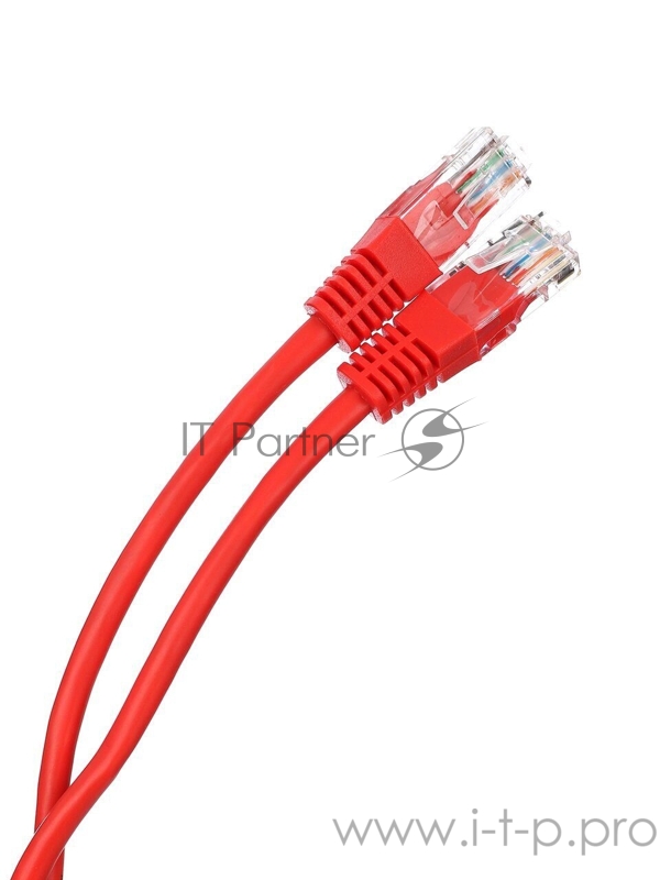 Патчкорд литой Aopen/Qust UTP кат.5е 20м красный (ANP511_20M_R)