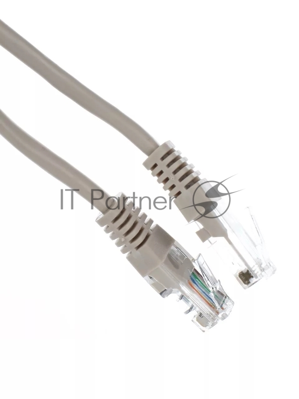 Патчкорд литой Aopen/Qust UTP кат.5е 20м серый (ANP511_20M)
