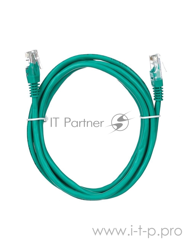 Патчкорд литой Aopen/Qust UTP кат.5е 2м зеленый ANP511_2M_G