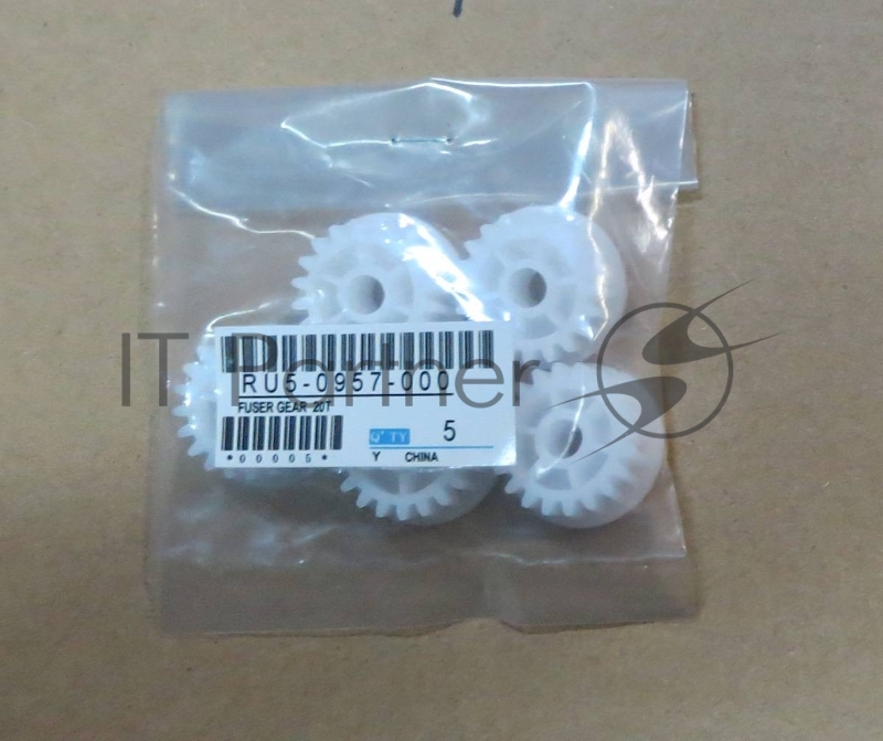 Шестерня 20T привода печи HP LJ P3005/ M3027/M3035 (RU5-0957)