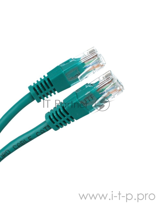 Патчкорд литой Aopen/Qust UTP кат.5е 15м зеленый (ANP511_15M_G)