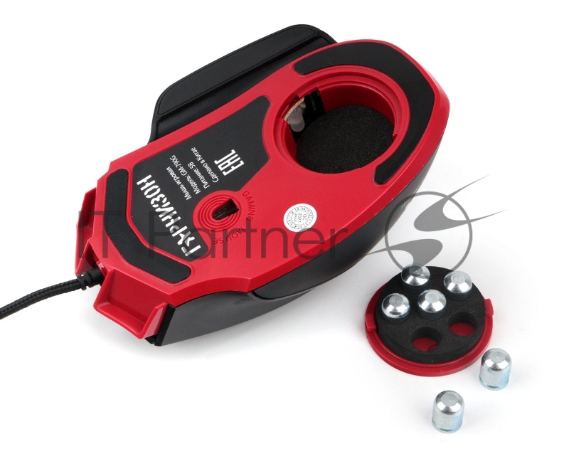 Мышь игровая Гарнизон GM-790G, 6 кнопок + колесо кнопка, грузики, 3200DPI, кабель 1.5м