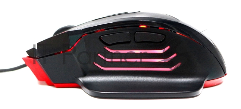 Мышь игровая Гарнизон GM-790G, 6 кнопок + колесо кнопка, грузики, 3200DPI, кабель 1.5м