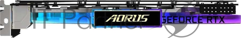 Видеокарта Gigabyte PCI-E 4.0 GV-N3080AORUSX WB-10GD 2.0 LHR NVIDIA GeForce RTX 3080 10240Mb 320 GDDR6X 1845/19000 HDMIx3 DPx3 HDCP Ret