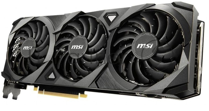 Видеокарта MSI PCI-E 4.0 RTX 3080 VENTUS 3X PLUS 10G OC LHR NVIDIA GeForce RTX 3080 10240Mb 320 GDDR6X 1740/19000 HDMIx1 DPx3 HDCP Ret