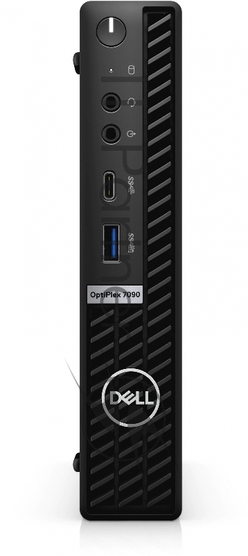 Компьютер Dell Optiplex 7090 Micro Core i9 10900 (2.8) 16Gb SSD512Gb/UHDG 630 CR Windows 10 Professional GbitEth WiFi BT клавиатура мышь черный