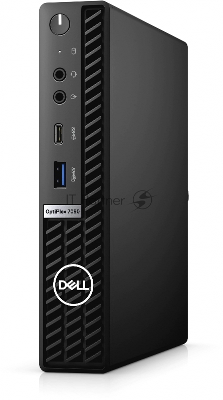 Компьютер Dell Optiplex 7090 Micro Core i9 10900 (2.8) 16Gb SSD512Gb/UHDG 630 CR Windows 10 Professional GbitEth WiFi BT клавиатура мышь черный