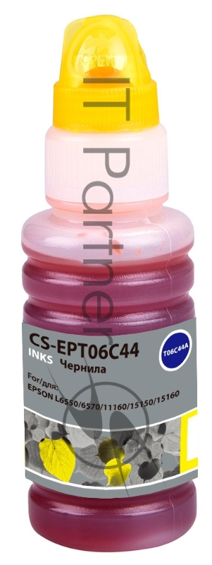 Чернила Cactus CS-EPT06C44 №112 желтый 70мл для Epson L6550/6570/11160/15150/15160