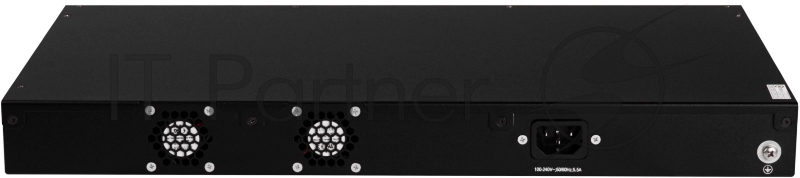 Управляемый коммутатор уровня L2+ с поддержкой PoE 802.3af/at, 24 порта 10/100/1000BASE-T PoE, 4 порта 10GbE SFP+, 4K VLAN, 16K MAC адресов, консольный порт, встроенный БП разъем питания на задней панели, 100-240В AC, размеры ШхГхВ (435x240x44 мм)