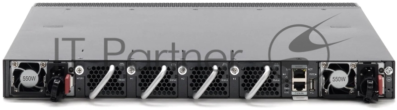 Управляемый коммутатор Qtech QSW-6900-56LF уровня L3, 48 портов 10G SFP+, 8 портов 100G QSFP28, консольный порт, порт управления MGMT, 2 сменных блока питания