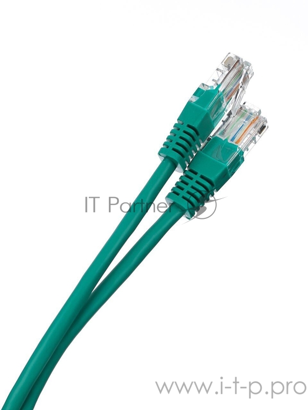 Патч-корд литой Aopen UTP кат.5е 1м зеленый (ANP511_1M_G)